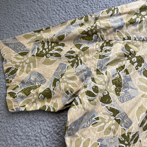 Hawaiian Shirt Men's Large Liberty House Aloha Button Up Luau Short Sleeve - Picture 11 of 12